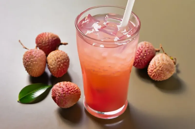 Lychee Drink Recipe | Lychee Syrup | Litchi Juice