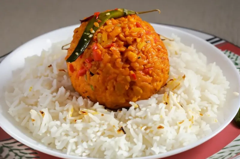 Bengali Dal Bhorta Recipe | Boisakhi Bhorta | Bangladeshi Bhorta | Red Lentils Mash