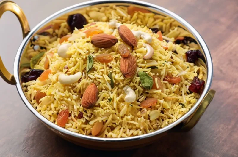 Kashmiri Pulao Recipe | Kashmiri Biryani | Dry Fruits Biryani | Kashmiri Rice Pilaf