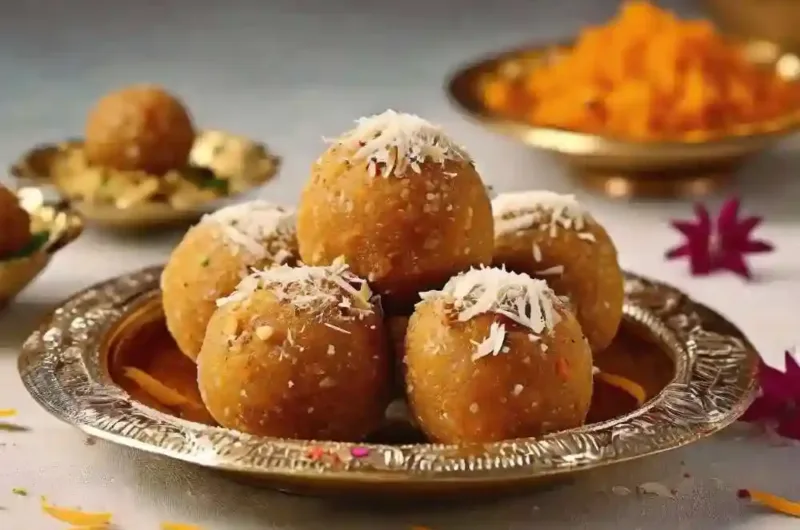 Churma Ladoo Recipe | Choorma Laddoo | Churma Laddu | Wheat-Sweet Balls
