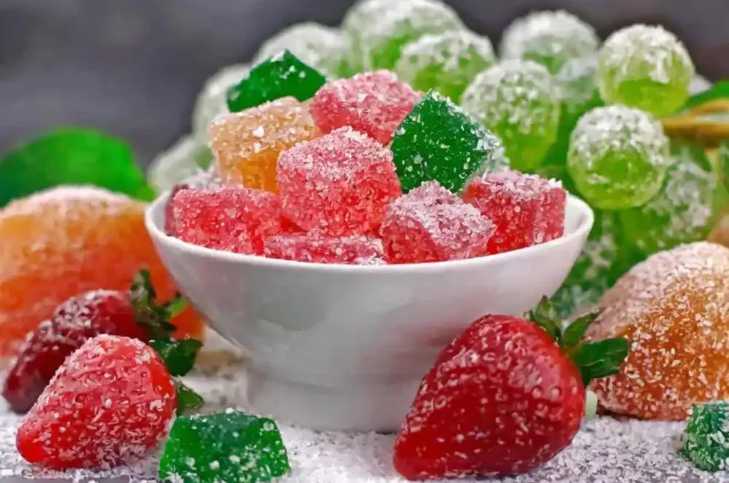 Fruit Jelly Recipe | Gummy Candy | Strawberry Jelly | Peach Jelly | Apple Jelly | Grape Jelly